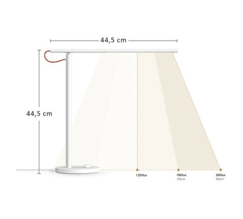 Умная настольная лампа светильник XIAOMI Mi Smart LED Desk Lamp 1S, на подставке, LED, белый, MUE4105GL Умная настольная лампа светильник XIAOMI Mi Smart LED Desk Lamp 1S, на подставке, LED, белый, MUE4105GL
