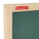 Доска для мела магнитная 30х45 см, зеленая, деревянная рамка, BRAUBERG "Wood", 238797