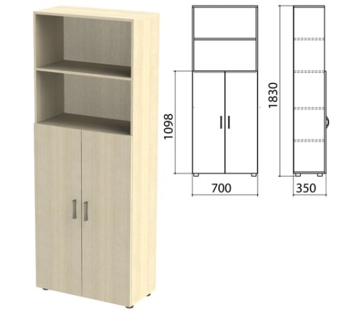 Шкаф полузакрытый 