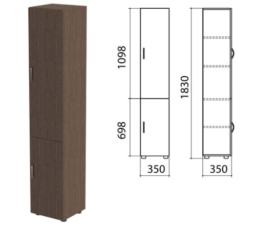 Шкаф закрытый 