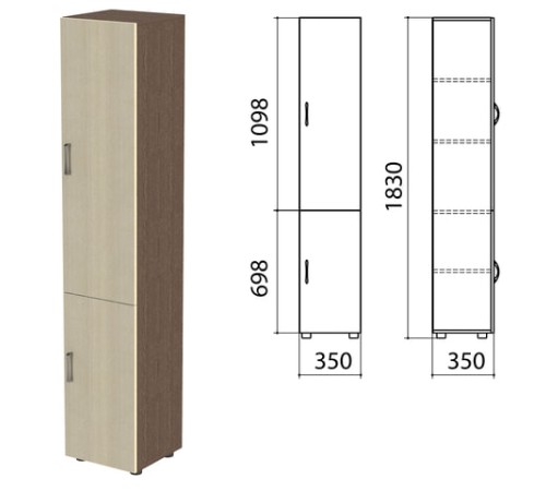 Шкаф закрытый 
