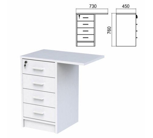 Тумба приставная 