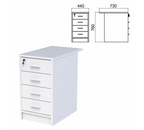 Тумба приставная 