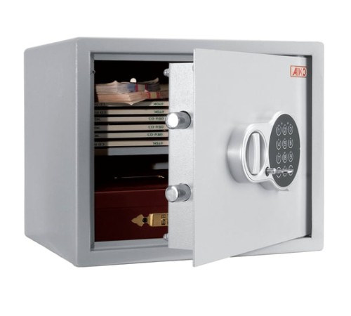 Сейф мебельный AIKO "T-28 EL", 280х340х295 мм, 8 кг, электронный замок, крепление к стене Сейф мебельный AIKO "T-28 EL", 280х340х295 мм, 8 кг, электронный замок, крепление к стене