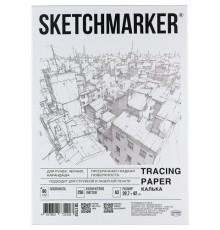 Калька А3 для печати и творчества, 90 г/м2, 250 листов, SKETCHMARKER, SM17310