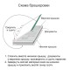 Папка архивная для переплета А4 (310х215 мм), 100 мм, без клапанов, переплетный картон/бумвинил, 1258