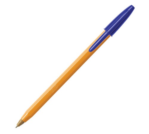 Ручка шариковая BIC "Orange", СИНЯЯ, корпус оранжевый, узел 0,8 мм, линия письма 0,3 мм, 8099221 Ручка шариковая BIC "Orange", СИНЯЯ, корпус оранжевый, узел 0,8 мм, линия письма 0,3 мм, 8099221