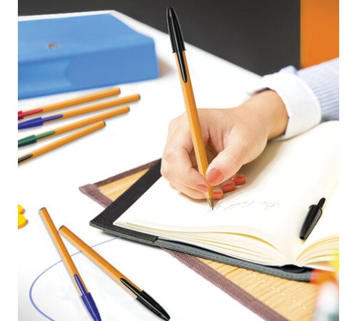 Ручка шариковая BIC "Orange", СИНЯЯ, корпус оранжевый, узел 0,8 мм, линия письма 0,3 мм, 8099221 Ручка шариковая BIC "Orange", СИНЯЯ, корпус оранжевый, узел 0,8 мм, линия письма 0,3 мм, 8099221