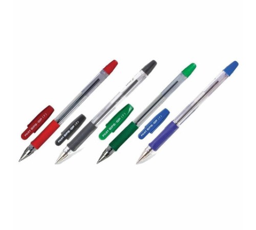 Ручка шариковая масляная с грипом PILOT "BPS-GP", СИНЯЯ, корпус прозрачный, узел 0,7 мм, линия письма 0,21 мм, BPS-GP-F, BРS-GP-F Ручка шариковая масляная с грипом PILOT "BPS-GP", СИНЯЯ, корпус прозрачный, узел 0,7 мм, линия письма 0,21 мм, BPS-GP-F, BРS-GP-F