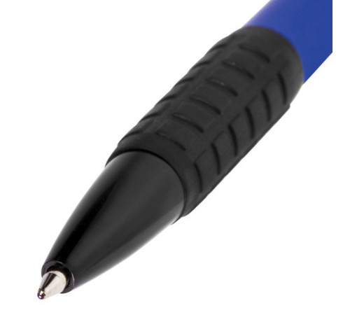 Ручка шариковая автоматическая с грипом BRAUBERG 