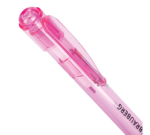 Ручка шариковая автоматическая с грипом BRAUBERG 