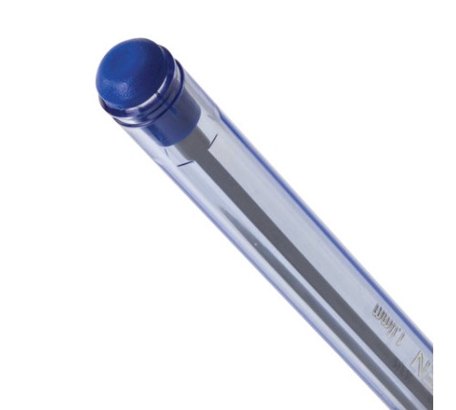 Ручка шариковая масляная PENSAN "My-Pen", СИНЯЯ, корпус тонированный синий, узел 1 мм, линия письма 0,5 мм, 2210