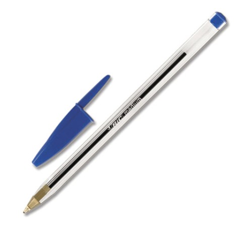 Ручки шариковые BIC "Cristal Original", НАБОР 4 шт., СИНИЕ, узел 1 мм, линия 0,32 мм, пакет, 8308601 Ручки шариковые BIC "Cristal Original", НАБОР 4 шт., СИНИЕ, узел 1 мм, линия 0,32 мм, пакет, 8308601