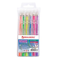 Ручки гелевые BRAUBERG 