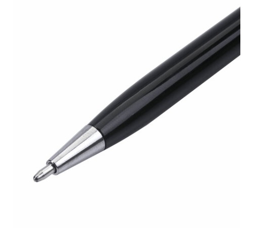 Ручка подарочная шариковая BRAUBERG "Delicate Black", корпус черный, узел 1 мм, линия письма 0,7 мм,синяя, 141399 Ручка подарочная шариковая BRAUBERG "Delicate Black", корпус черный, узел 1 мм, линия письма 0,7 мм,синяя, 141399