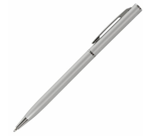 Ручка подарочная шариковая BRAUBERG "Delicate Silver", корпус серебристый, узел 1 мм, линия письма 0,7 мм, синяя, 141401 Ручка подарочная шариковая BRAUBERG "Delicate Silver", корпус серебристый, узел 1 мм, линия письма 0,7 мм, синяя, 141401