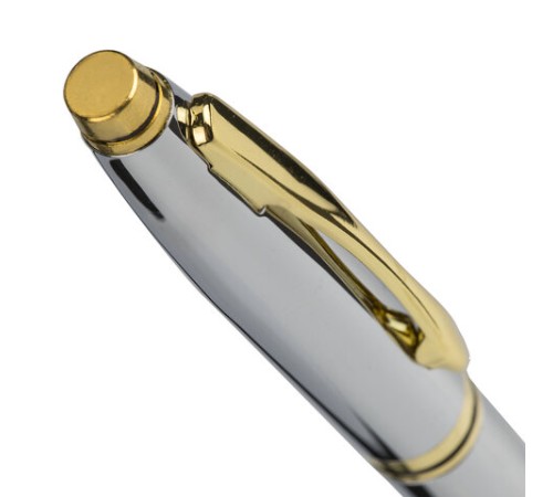 Ручка подарочная шариковая BRAUBERG "De Luxe Silver", корпус серебристый, узел 1 мм, линия письма 0,7 мм, синяя, 141414 Ручка подарочная шариковая BRAUBERG "De Luxe Silver", корпус серебристый, узел 1 мм, линия письма 0,7 мм, синяя, 141414