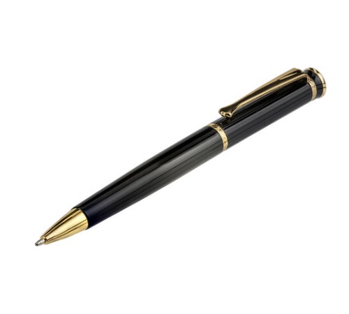 Ручка подарочная шариковая BRAUBERG "Perfect Black", корпус черный, узел 1 мм, линия письма 0,7 мм, синяя, 141416 Ручка подарочная шариковая BRAUBERG "Perfect Black", корпус черный, узел 1 мм, линия письма 0,7 мм, синяя, 141416