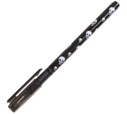 Ручка шариковая BRAUBERG "Jolly Roger", СИНЯЯ, корпус с печатью, узел 0,7 мм, линия письма 0,35 мм, 141536