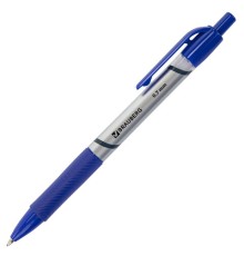 Ручка шариковая автоматическая с грипом BRAUBERG 
