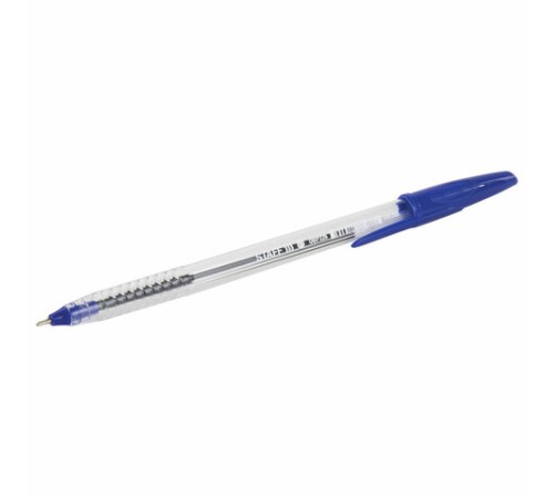 Ручка шариковая масляная STAFF "EVERYDAY" OBP-226, СИНЯЯ, корпус прозрачный, игольчатый узел 0,7 мм, линия письма 0,35 мм, 141705 Ручка шариковая масляная STAFF "EVERYDAY" OBP-226, СИНЯЯ, корпус прозрачный, игольчатый узел 0,7 мм, линия письма 0,35 мм, 141705