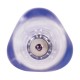 Ручка шариковая масляная BRAUBERG "Marine Classic", СИНЯЯ, трехгранная, корпус прозрачный, узел 0,7 мм, линия письма 0,5 мм, 141707