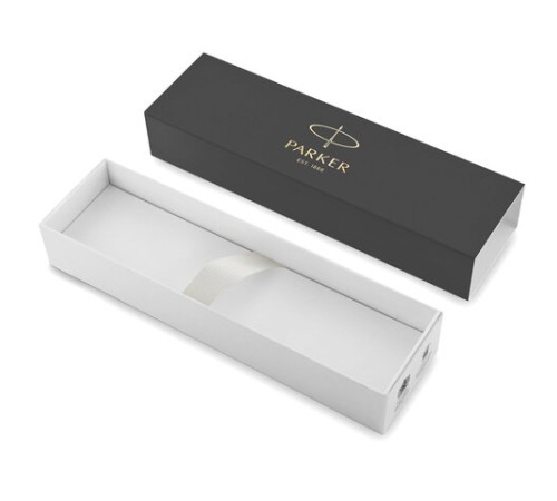 Ручка шариковая PARKER "Jotter Core Stainless Steel GT", корпус серебро, позолота, синяя, 1953182 Ручка шариковая PARKER "Jotter Core Stainless Steel GT", корпус серебро, позолота, синяя, 1953182
