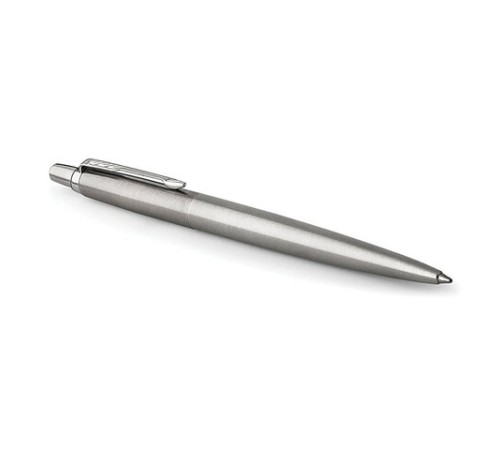 Ручка шариковая PARKER "Jotter Core Stainless Steel CT", корпус серебристый, детали хром, синяя, 1953170 Ручка шариковая PARKER "Jotter Core Stainless Steel CT", корпус серебристый, детали хром, синяя, 1953170