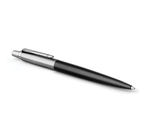 Ручка шариковая PARKER "Jotter Core Bond Street Black CT", корпус черный, детали хром, синяя, 1953184 Ручка шариковая PARKER "Jotter Core Bond Street Black CT", корпус черный, детали хром, синяя, 1953184