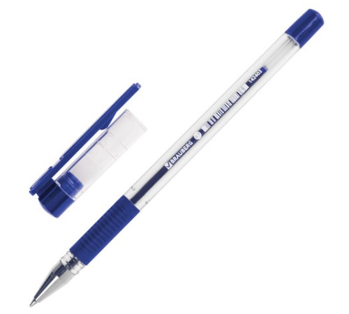 Ручка шариковая с грипом BRAUBERG "X-Writer", СИНЯЯ, узел 0,7 мм, линия письма 0,35 мм, 142403 Ручка шариковая с грипом BRAUBERG "X-Writer", СИНЯЯ, узел 0,7 мм, линия письма 0,35 мм, 142403