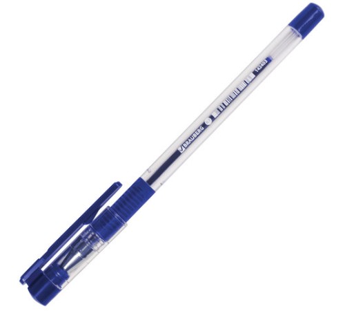 Ручка шариковая с грипом BRAUBERG "X-Writer", СИНЯЯ, узел 0,7 мм, линия письма 0,35 мм, 142403 Ручка шариковая с грипом BRAUBERG "X-Writer", СИНЯЯ, узел 0,7 мм, линия письма 0,35 мм, 142403