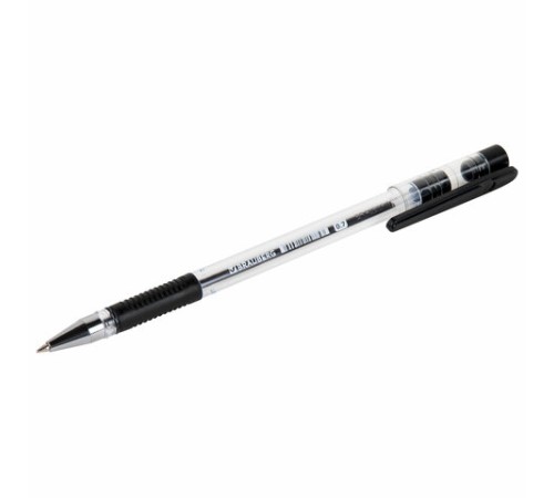 Ручка шариковая с грипом BRAUBERG "X-Writer", ЧЕРНАЯ, узел 0,7 мм, линия письма 0,35 мм, 142404 Ручка шариковая с грипом BRAUBERG "X-Writer", ЧЕРНАЯ, узел 0,7 мм, линия письма 0,35 мм, 142404