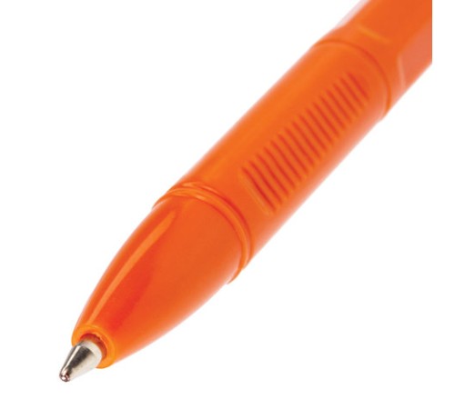 Ручка шариковая BRAUBERG "X-333 Orange", СИНЯЯ, корпус оранжевый, узел 0,7 мм, линия письма 0,35 мм, 142409 Ручка шариковая BRAUBERG "X-333 Orange", СИНЯЯ, корпус оранжевый, узел 0,7 мм, линия письма 0,35 мм, 142409