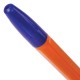 Ручка шариковая BRAUBERG "X-333 Orange", СИНЯЯ, корпус оранжевый, узел 0,7 мм, линия письма 0,35 мм, 142409