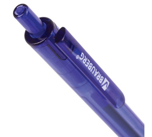 Ручка шариковая масляная автоматическая BRAUBERG 