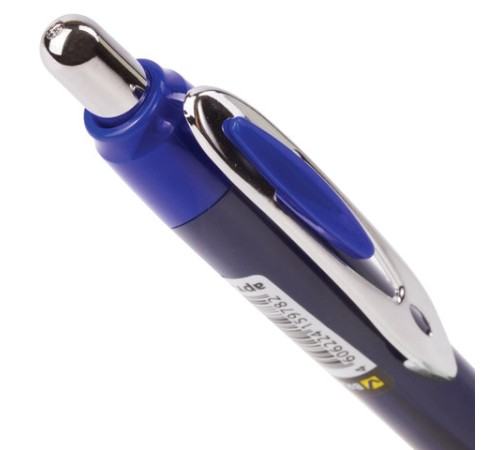 Ручка шариковая автоматическая с грипом BRAUBERG 