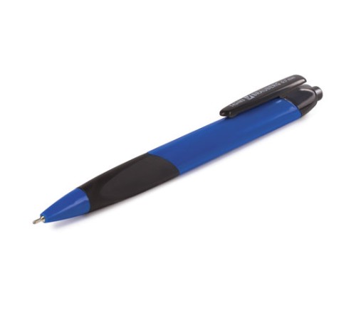 Ручка шариковая масляная автоматическая с грипом BRAUBERG 