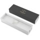 Ручка шариковая PARKER "IM Core Black Lacquer GT", черный глянцевый лак, позолота, синяя, 1931666