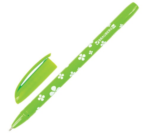 Ручка шариковая масляная BRAUBERG "FRUITY SF", СИНЯЯ, с узором, узел 1 мм, линия письма 0,5 мм, 142653 Ручка шариковая масляная BRAUBERG "FRUITY SF", СИНЯЯ, с узором, узел 1 мм, линия письма 0,5 мм, 142653