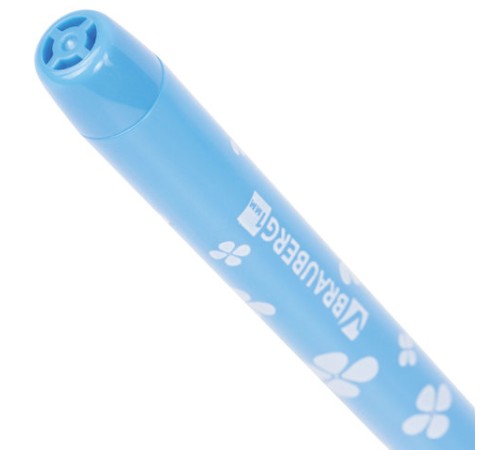 Ручка шариковая масляная BRAUBERG "FRUITY SF", СИНЯЯ, с узором, узел 1 мм, линия письма 0,5 мм, 142653 Ручка шариковая масляная BRAUBERG "FRUITY SF", СИНЯЯ, с узором, узел 1 мм, линия письма 0,5 мм, 142653
