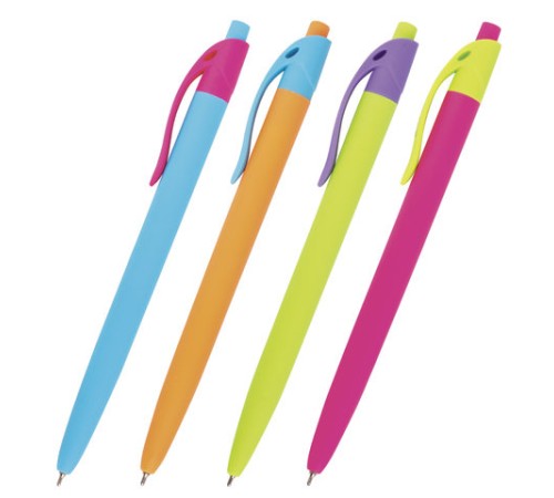 Ручка шариковая масляная автоматическая BRAUBERG 