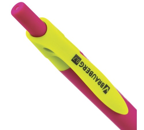 Ручка шариковая масляная автоматическая BRAUBERG 