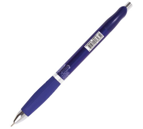 Ручка шариковая масляная автоматическая с грипом BRAUBERG 