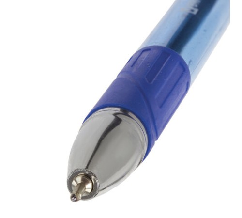 Ручка шариковая масляная с грипом BRAUBERG "Max-Oil Tone", СИНЯЯ, узел 0,7 мм, линия письма 0,35 мм, 142693