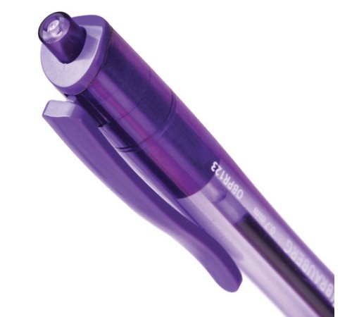 Ручка шариковая масляная автоматическая с грипом BRAUBERG 