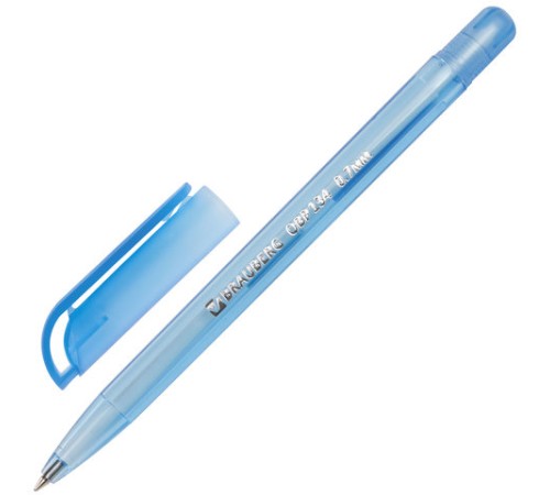 Ручка шариковая масляная BRAUBERG "OIL PEN TONE", СИНЯЯ, корпус тонированный, пишущий узел 0,7 мм, линия 0,35 мм, 142710 Ручка шариковая масляная BRAUBERG "OIL PEN TONE", СИНЯЯ, корпус тонированный, пишущий узел 0,7 мм, линия 0,35 мм, 142710