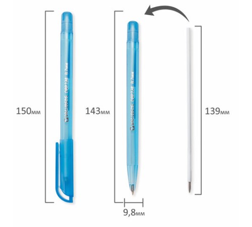 Ручка шариковая масляная BRAUBERG "OIL PEN TONE", СИНЯЯ, корпус тонированный, пишущий узел 0,7 мм, линия 0,35 мм, 142710 Ручка шариковая масляная BRAUBERG "OIL PEN TONE", СИНЯЯ, корпус тонированный, пишущий узел 0,7 мм, линия 0,35 мм, 142710