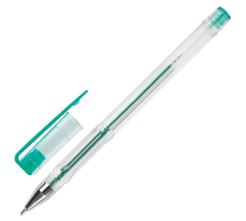 Ручки гелевые ПИФАГОР, НАБОР 6 ЦВЕТОВ, БЛЕСТКИ, корпус прозрачный, узел 0,7 мм, линия письма 0,5 мм, 142796