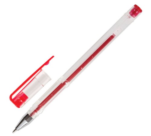 Ручки гелевые ПИФАГОР, НАБОР 6 ЦВЕТОВ, БЛЕСТКИ, корпус прозрачный, узел 0,7 мм, линия письма 0,5 мм, 142796