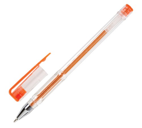 Ручки гелевые ПИФАГОР, НАБОР 6 ЦВЕТОВ, БЛЕСТКИ, корпус прозрачный, узел 0,7 мм, линия письма 0,5 мм, 142796